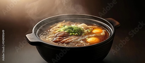 Motsunabe tripe prepared in...