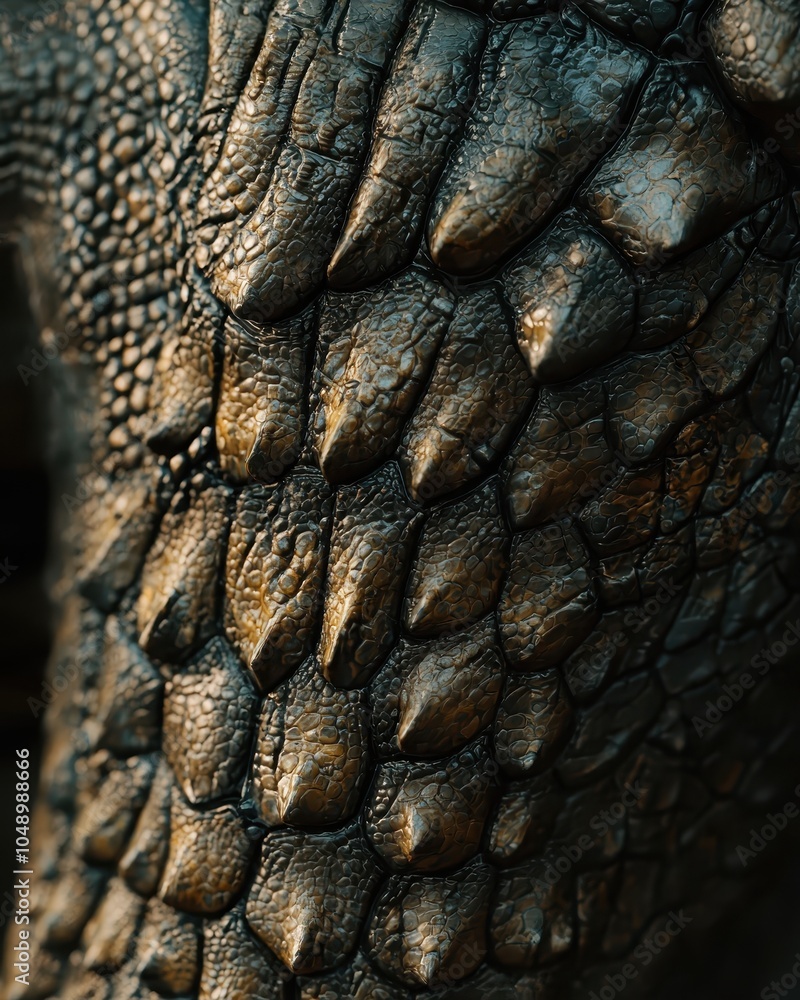 Fototapeta premium Close-Up Textures of Lizard Skin Detail