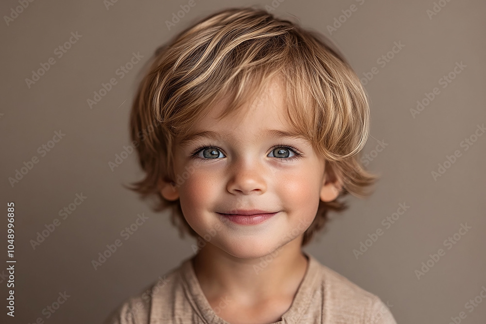 portrait of an white little boy with a smile portrait of an white little boy with a smile