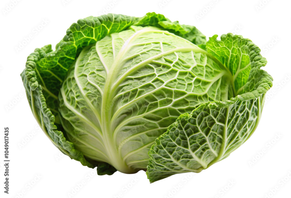 Obraz premium cabbage isolated on white