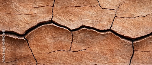  A detailed shot of split wood, appearing as if cut in two, functioned as a backdrop photo