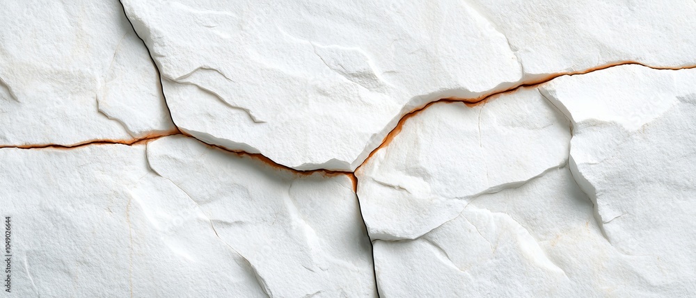Fototapeta premium one on each side, forming cracks