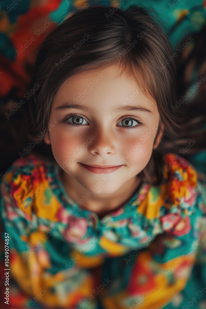 Little Girl with Blue Eyes Little Girl with Blue Eyes