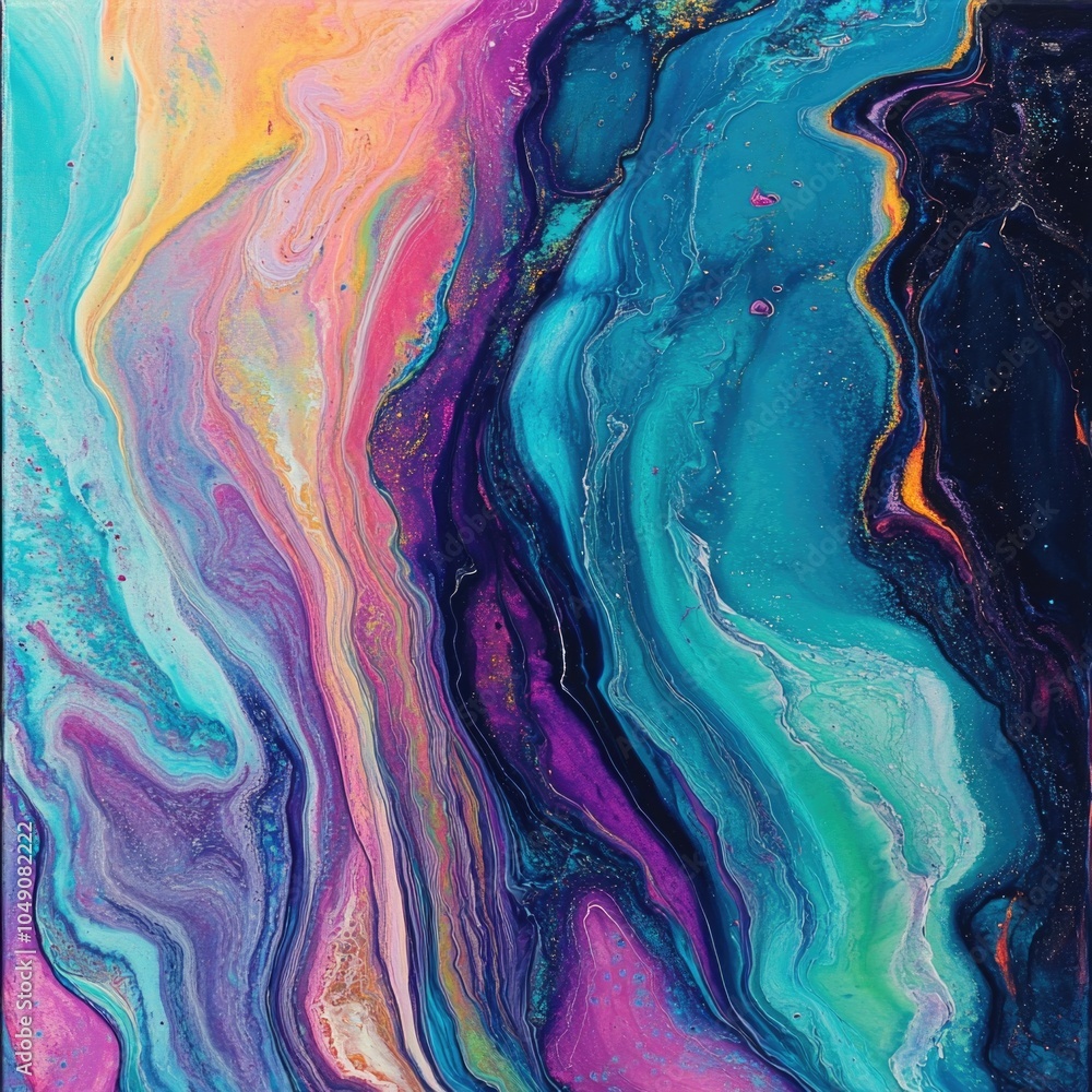 Abstract Colors Painting Abstract Colors Painting