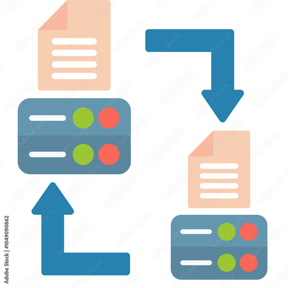 Data Transformation Icon