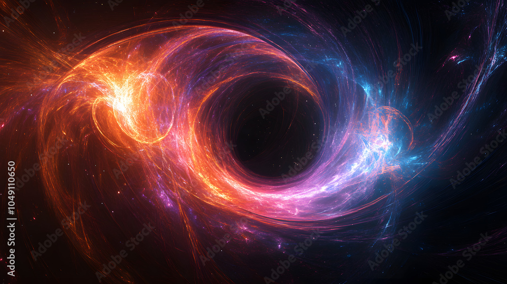 abstract space with spiral lights galaxy background abstract space with spiral lights galaxy background