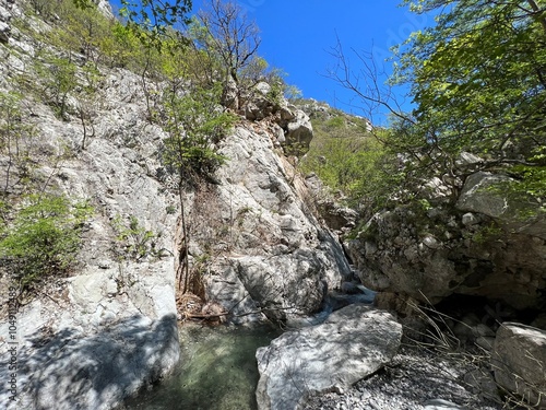 Mala Paklenica Canyon, Seline (Paklenica National Park, Croatia) - Die Schlucht von Mala Paklenica, Seline (Nationalpark, Kroatien) - Kanjon Male Paklenice (Nacionalni park Paklenica, Hrvatska) photo