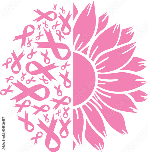 Breast Cancer T-shirt Design, Breast Cancer Awareness, Inspirational Breast Cancer Survivor T-Shirt, Hope and Strength Pink Ribbon, Support Breast Cancer Fighters, Faith Over Fear, Warrior Woman.