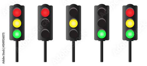 11032-4646-7Traffic light. Continued movement on the green light. The rules of the road. Vector illustration.Vacter66008be-897f-48ff...