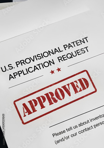 US provisional patent application request