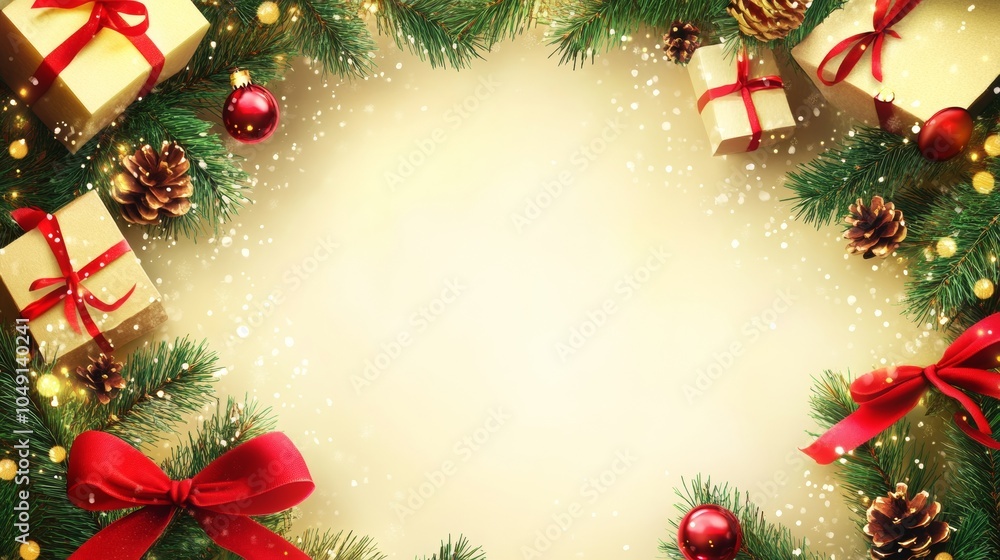 realistic christmas background realistic christmas background