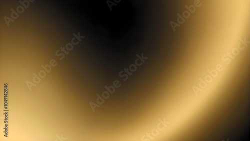 dark abstract gradient with a soft golden glow forming a subtle circular light effect. ideal for modern backgrounds, digital art, presentations, and stylish design projects