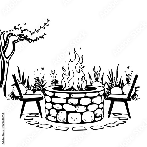 Garden Decorations Garden Outdoor Fire Pits
