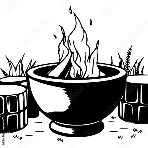 Garden Decorations Garden Outdoor Fire Pits