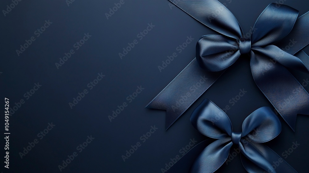 Blank dark blue wallpaper with crossed sale ribbons for Cyber Monday event. Banner with discount stripes frame and empty space for text. Marketing, online shopping card .generative ai Blank dark blue wallpaper with crossed sale ribbons for Cyber Monday event. Banner with discount stripes frame and empty space for text. Marketing, online shopping card .generative ai