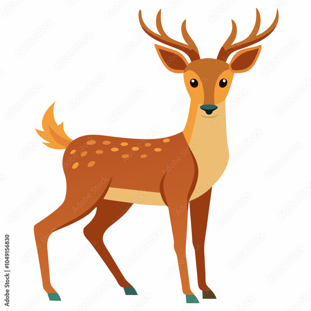 Fototapeta premium deer illustration