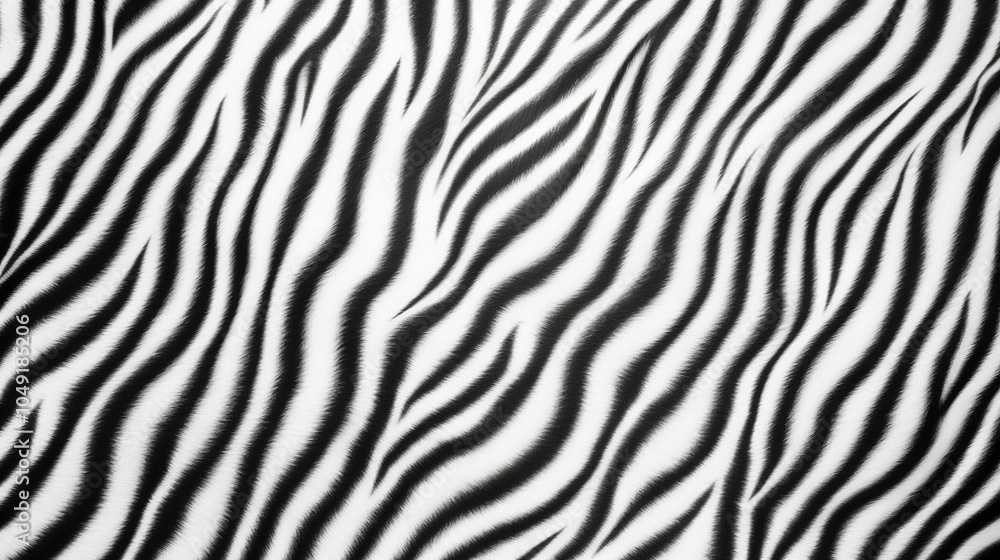 Black and white zebra skin pattern background. Black and white zebra skin pattern background.