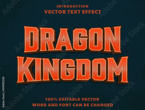 editable text effect movie action title