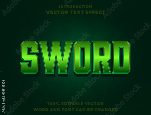 movie action title editable text effect
