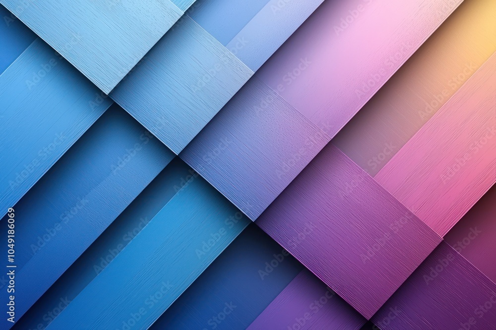 Abstract Geometric Pattern of Intersecting Colored Planes Abstract Geometric Pattern of Intersecting Colored Planes
