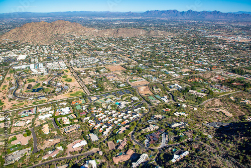 View from Camelback Mountain looking NE photo