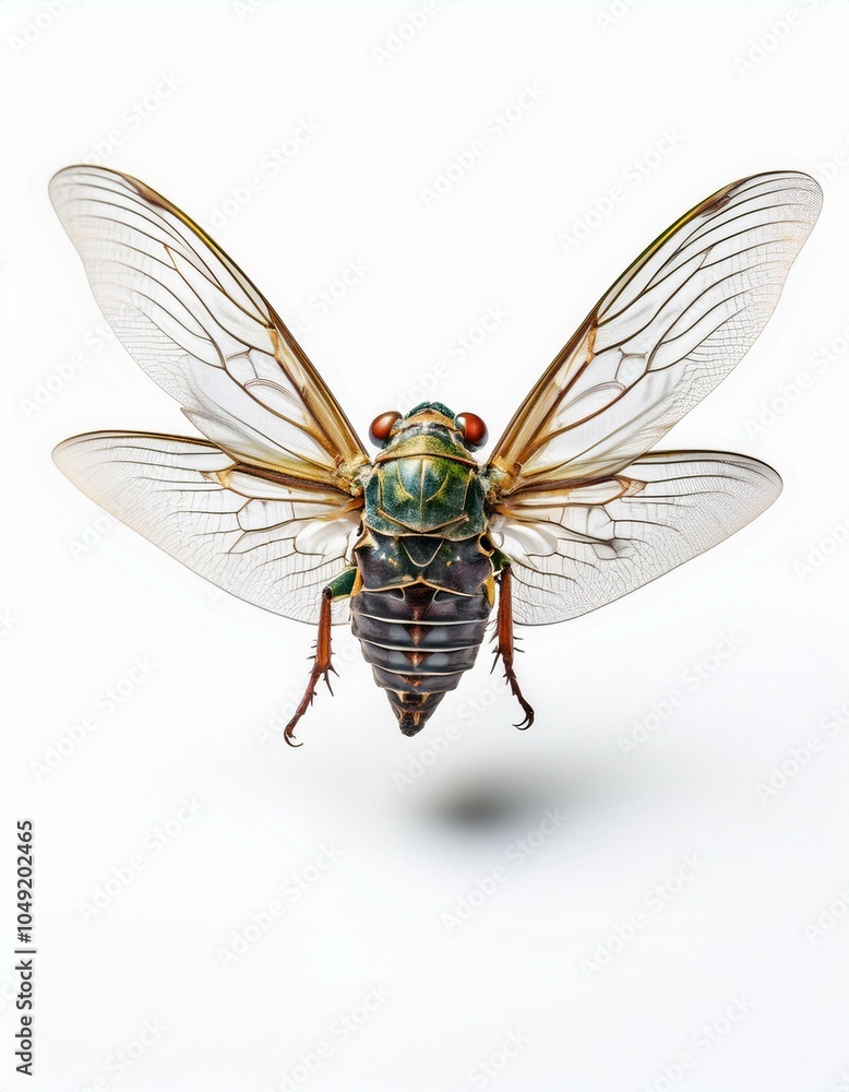 Close-up of a cicada Close-up of a cicada