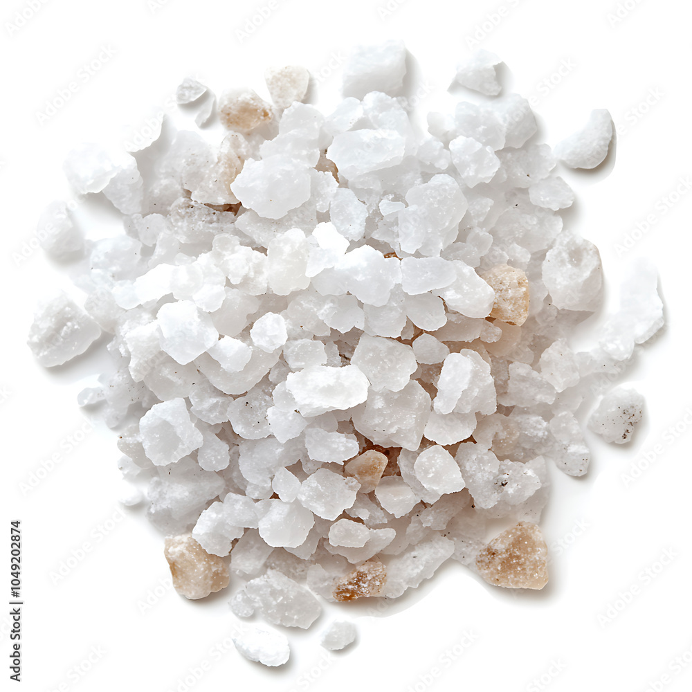 Premium Quality Rock Sea Salt Close-Up with Textured Crystals Premium Quality Rock Sea Salt Close-Up with Textured Crystals