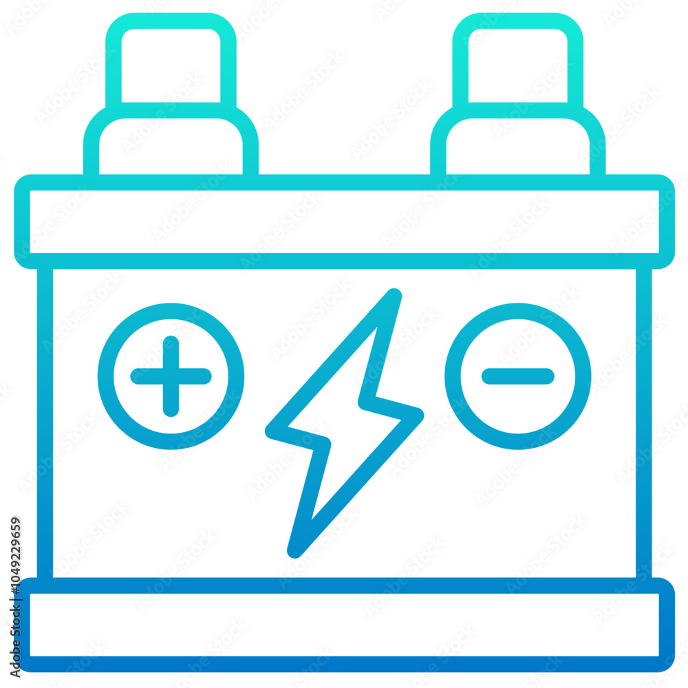 Lithium Cell Icon Lithium Cell Icon