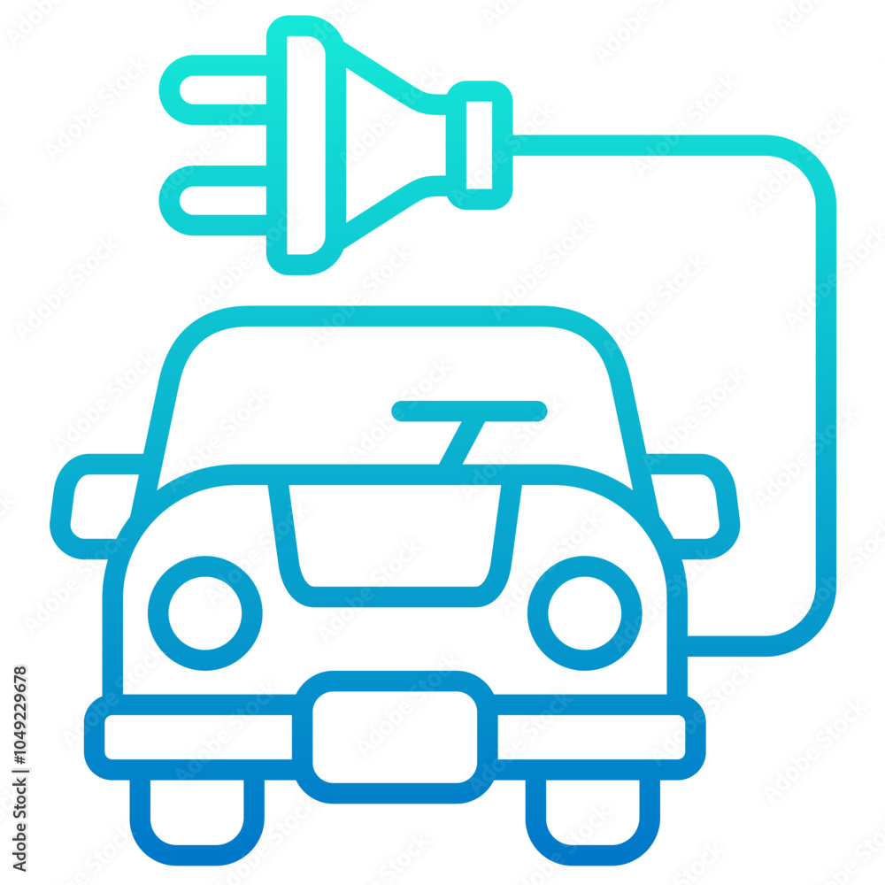 Car Charging Icon Car Charging Icon