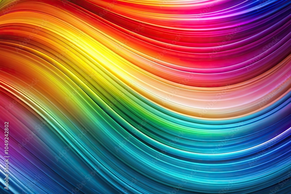 Abstract background with bright colors and curved lines Abstract background with bright colors and curved lines