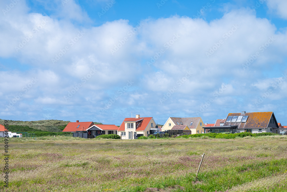 Beautiful countryside of West Jutland in Denmark Beautiful countryside of West Jutland in Denmark
