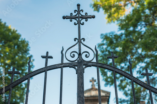 entrée de cimetière