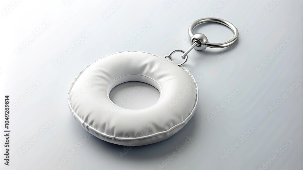 floating circle promotion pillow keychain mockup floating circle promotion pillow keychain mockup