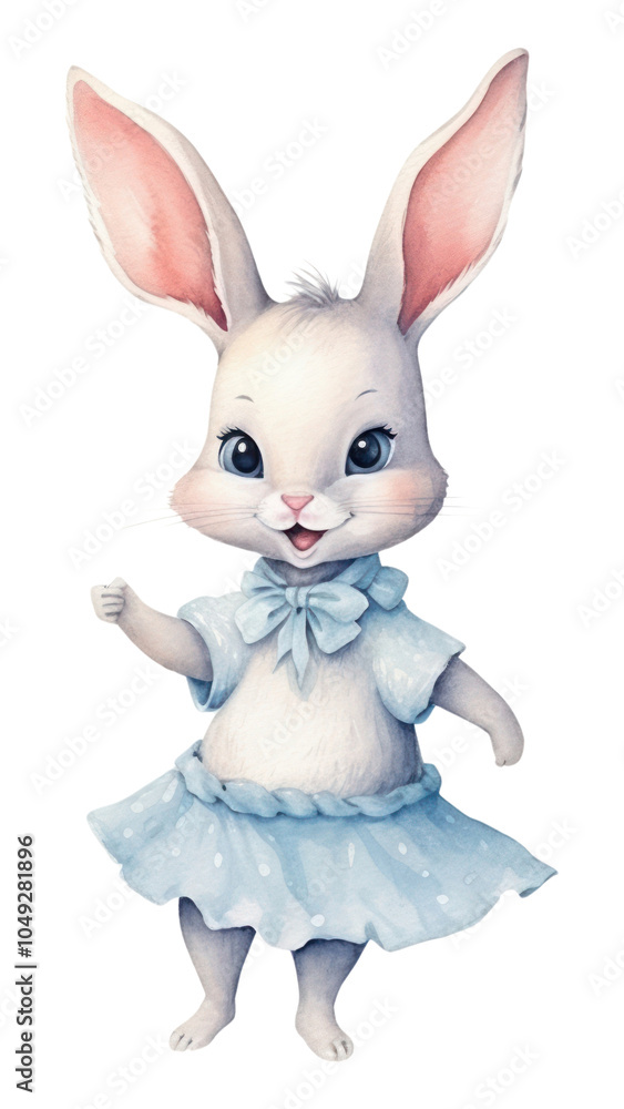 Obraz premium PNG Rabbit animal mammal toy.