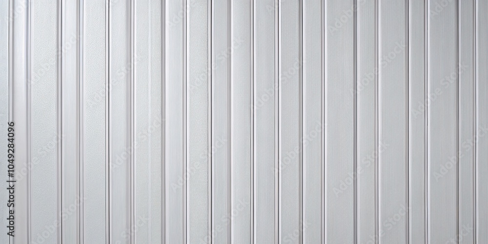 Smooth white plastic wall paneling from a high angle Smooth white plastic wall paneling from a high angle