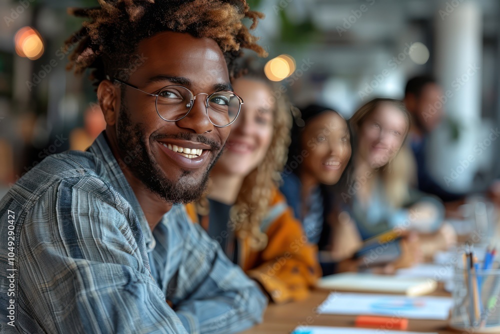 Collaborative Financial Planning: Diverse Colleagues Brainstorming and Analyzing Statistics in Boardroom Collaborative Financial Planning: Diverse Colleagues Brainstorming and Analyzing Statistics in Boardroom