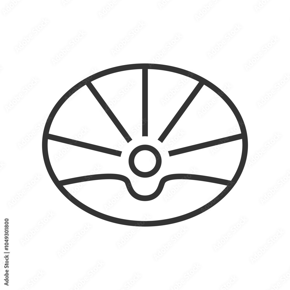 Fototapeta premium Shell Logo Template Icon