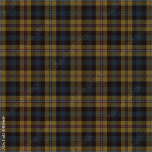 Prep School Plaid Check Seamless Pattern - Cute plaid check repeating pattern design