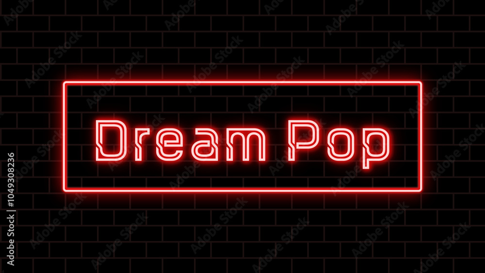 Dream Pop (ドリームポップ) のホワイトボード風イラスト Dream Pop (ドリームポップ) のホワイトボード風イラスト