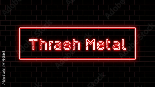 Thrash Metal (スラッシュメタル) のホワイトボード風イラスト photo