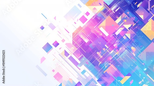 幾何学模様の背景画像