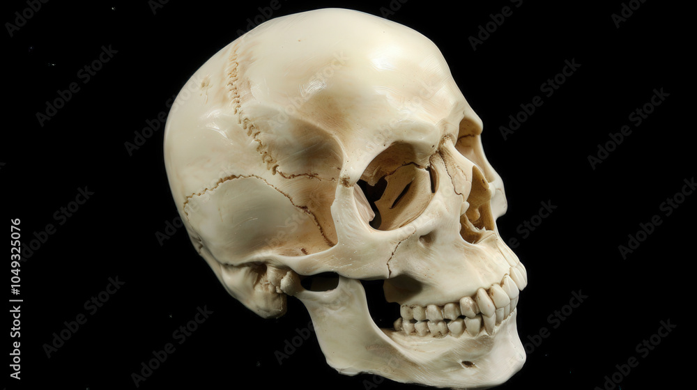 Obraz premium human skull