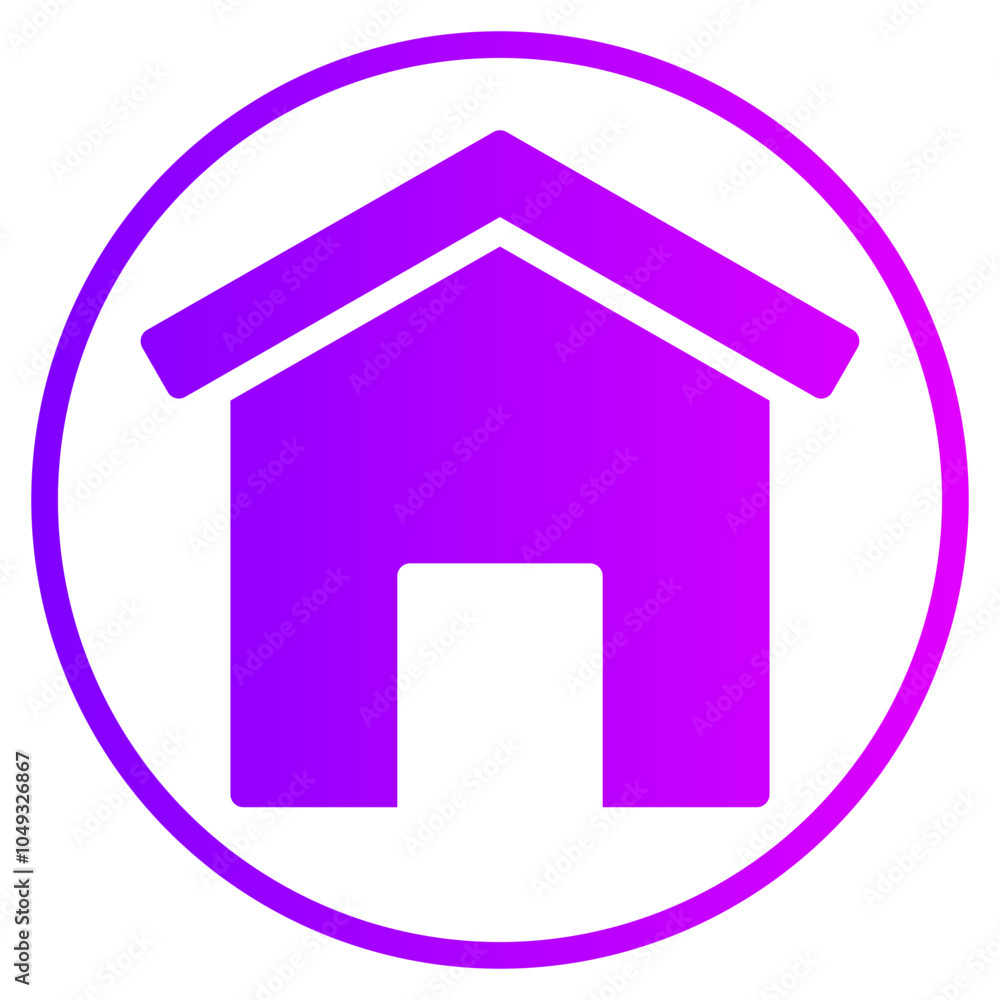 house gradient icon house gradient icon