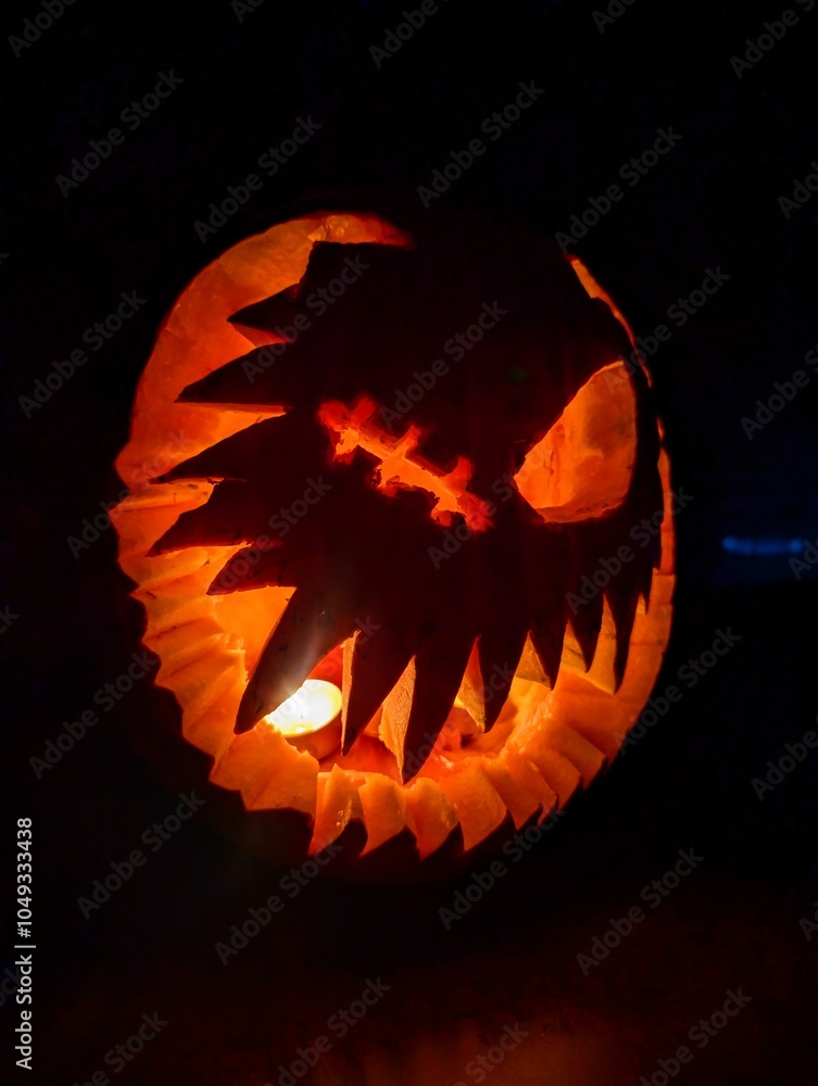 Fototapeta premium halloween jack o lantern