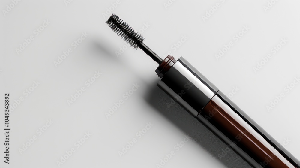 custom made wallpaper toronto digitalClose-up of a Brown Mascara Wand with a Black Bristle Brush