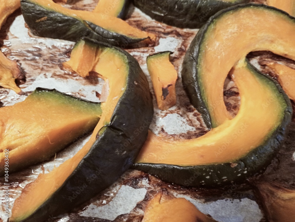 Siliced pumpkin