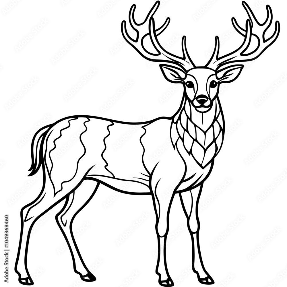 Obraz premium Stag Buck
