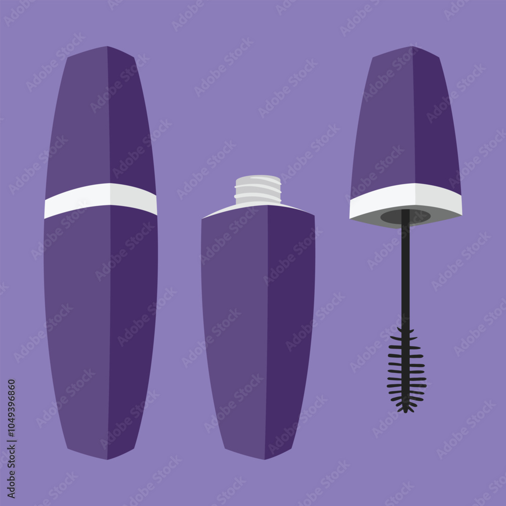 Mascara icon vector. Mascara Make up vector illustration. mascara cosmetic vector Mascara icon vector. Mascara Make up vector illustration. mascara cosmetic vector