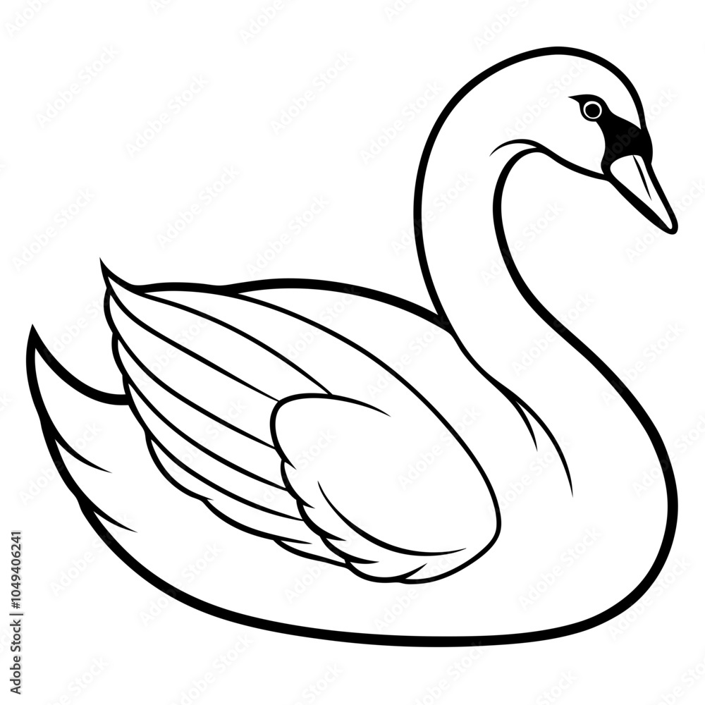Obraz premium Swan