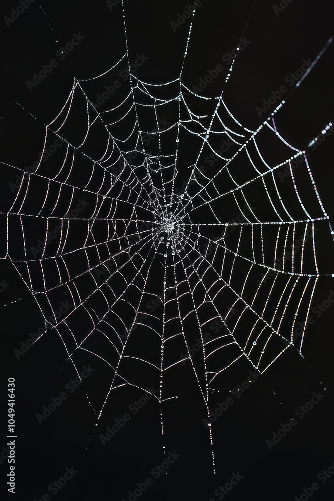 Obraz premium Spider web. Halloween decoration element.